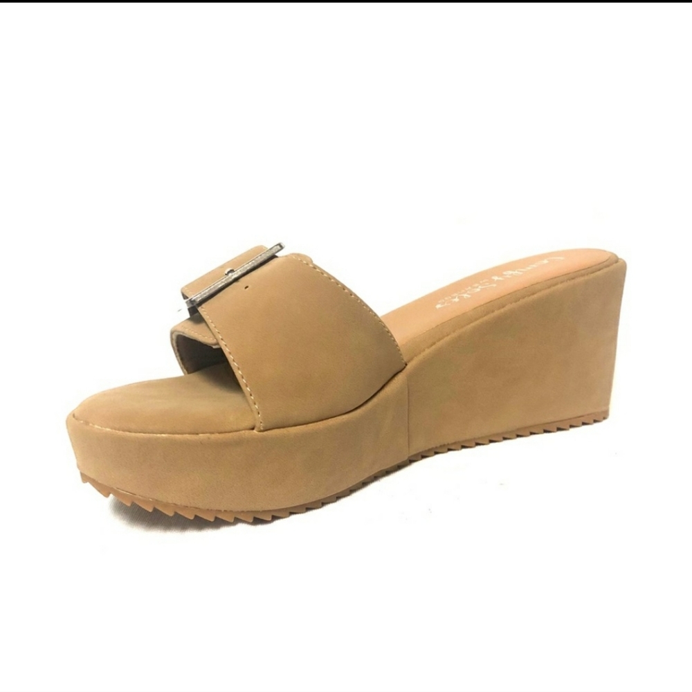 Comfy Sole Wedge  Slippers